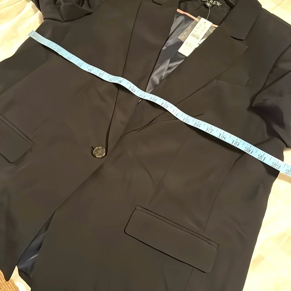 J.Crew Tuxedo blazer in drapey viscose BX801